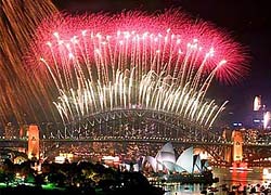 Sydney Harbour New Years Eve fireworks